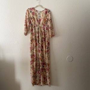 Sheer long dress kimono. Brand new